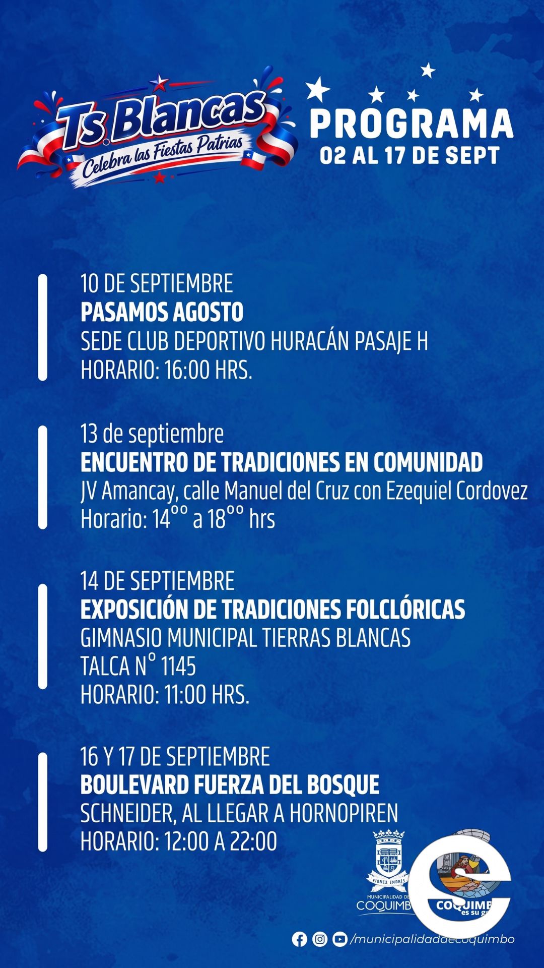 🇨🇱🧘 Fiestas Patrias en Tierras Blancas: tradición y alegría 🩺.